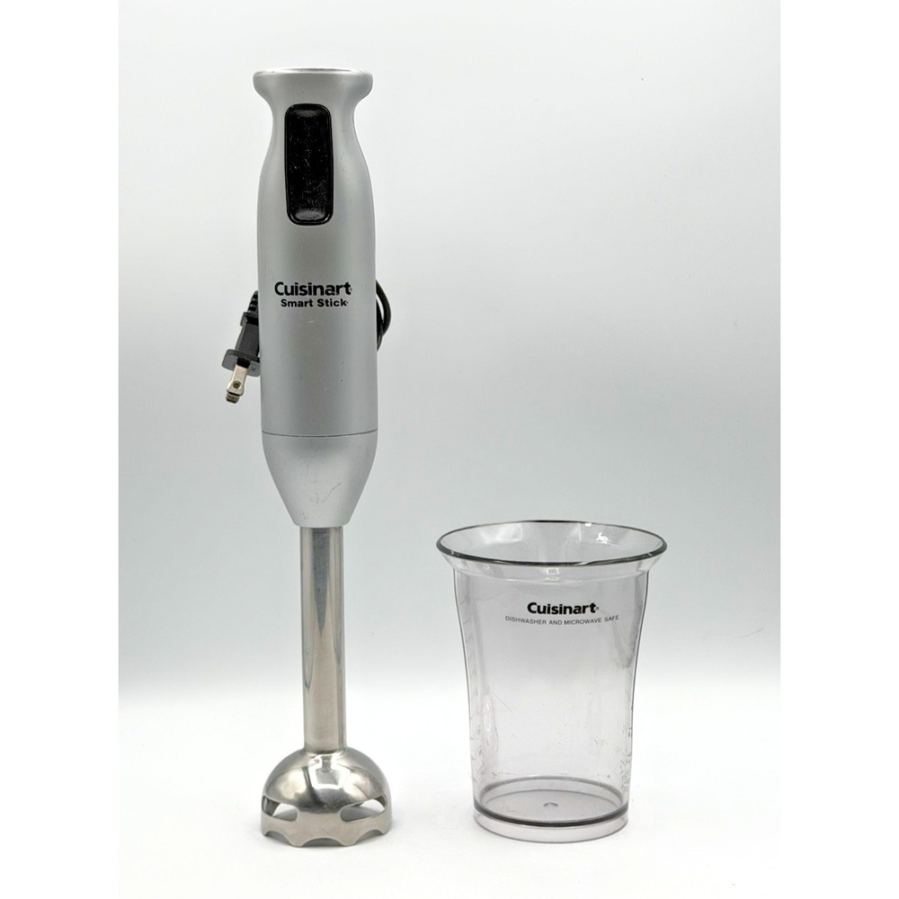Cuisinart Smart Stick Hand Immersion Blender & Beaker 200w CSB-76 SS Works!